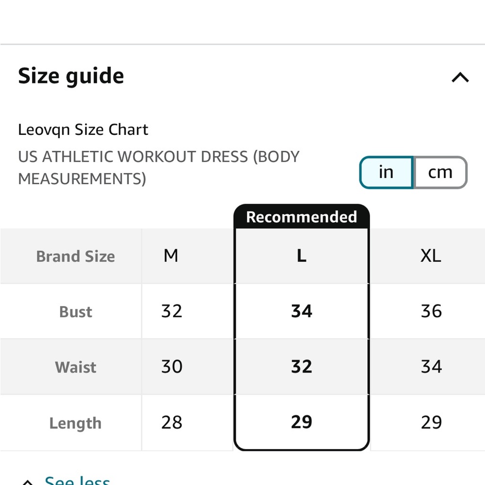 Fall dress green Athletic dress size large - Picture 6 of 6